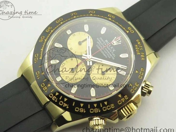 0407 Daytona 116518 LN Paul Newman ARF 1:1 Best Edition Black Dial on Oysterflex Strap A4130 Super Clone Chic 3356